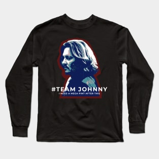 Team johnny depp Long Sleeve T-Shirt